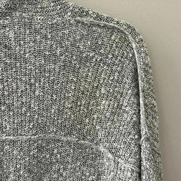 Women’s Abercrombie & Fitch A&F Gray Open Sweater Cardigan with Pockets! Size M - Picture 7 of 9